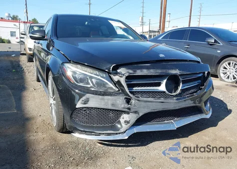 2016 Mercedes-Benz C 300 Sport из США, поврежденный, VIN 55SWF4JBXGU113156